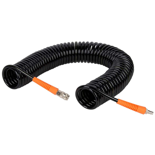 WDK-65710 Шланг пневматический спиральный с БРС, 10 м