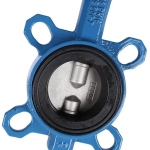Затвор дисковый поворотный межфланцевый Ду50 Ру16 Tecofi VPI4449-02EP0050