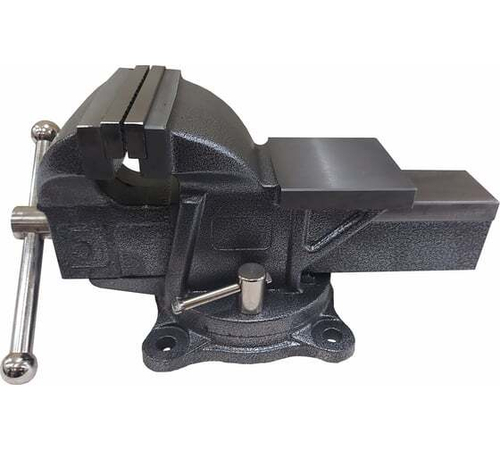 Слесарные тиски GRIFF 150 мм, серия PRO, поворотные, стальные, с наковальней 17кг g164030