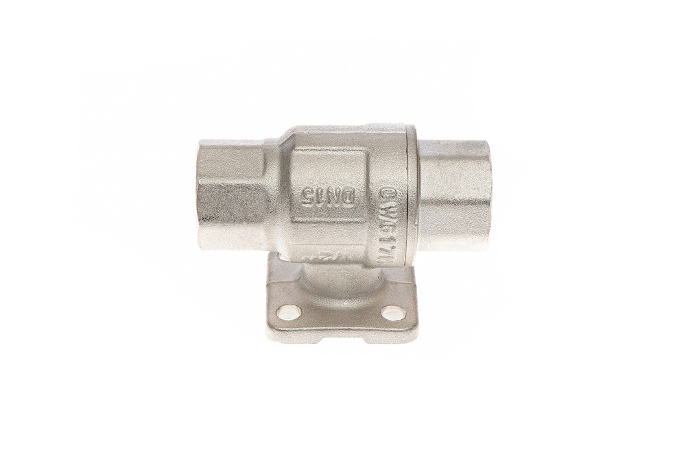 Ридан 082G5406R — Кран шаровой AMZ-112R PN40, DN15, Kvs 20, Tmax110 °C, Rp1/2, корпус CW617N, двухходовой