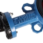 Затвор дисковый поворотный межфланцевый Ду125 Ру16 Tecofi VPI4448-02EP0125