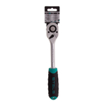Ключ-трещотка 1/2", CrV, 72 зуба, с быстрым сбросом, матовый хром Stels