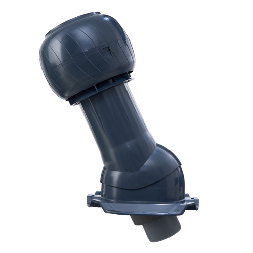 Комплект канализации изолированный Gervent Statik для кровли фальц и гибкая черепица 110/160 RAL 7024