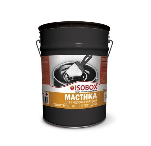 Мастика гидроизоляционная Isobox 22 кг, шт