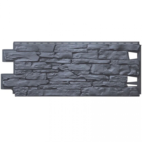 Панель фасадная ТехноНиколь Оптима Камень серый 1128х441 мм (0,42 м2), 10 шт/упак