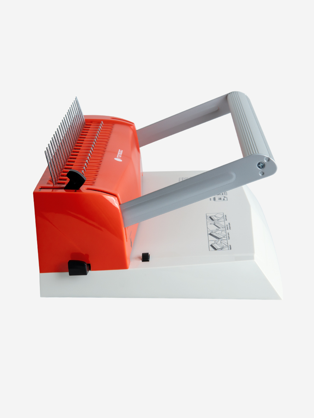 Переплетчик ГЕЛЕОС БП-16 бело-красный от производителя