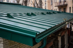 Кликфальц Grand Line0,5 Satin с пленкой на замках RAL 6005 зеленый мох