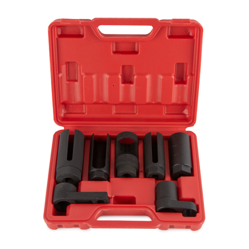 WDK-214240 Набор головок для кислородных датчиков и лямбда-зондов, 7 предметов