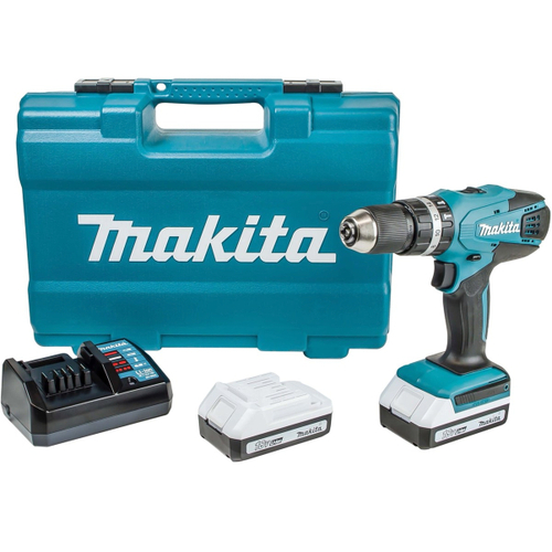 Аккумуляторная ударная дрель-шуруповёрт Makita HP457DWE
