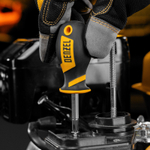 Набор инструментов, 1/2", 1/4", CrV, S2, пластиковый кейс, 64 предмета Denzel