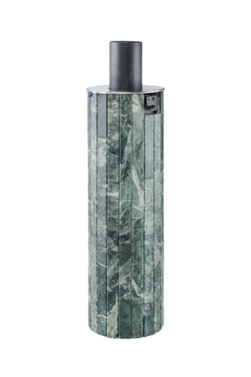 Дымоход Экономайзер в каменной облицовке