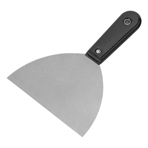 Шпательная лопатка стальная, 150 мм, полированная, пластмассовая ручка Sparta