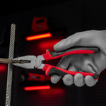 Плоскогубцы комбинированные, 200 мм, хром-ванадий, двухкомпонентные рукоятки Matrix