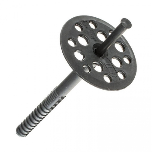 Дюбель для теплоизоляции Стройбат с пластиковым гвоздем 10х120 мм, 50 шт/упак