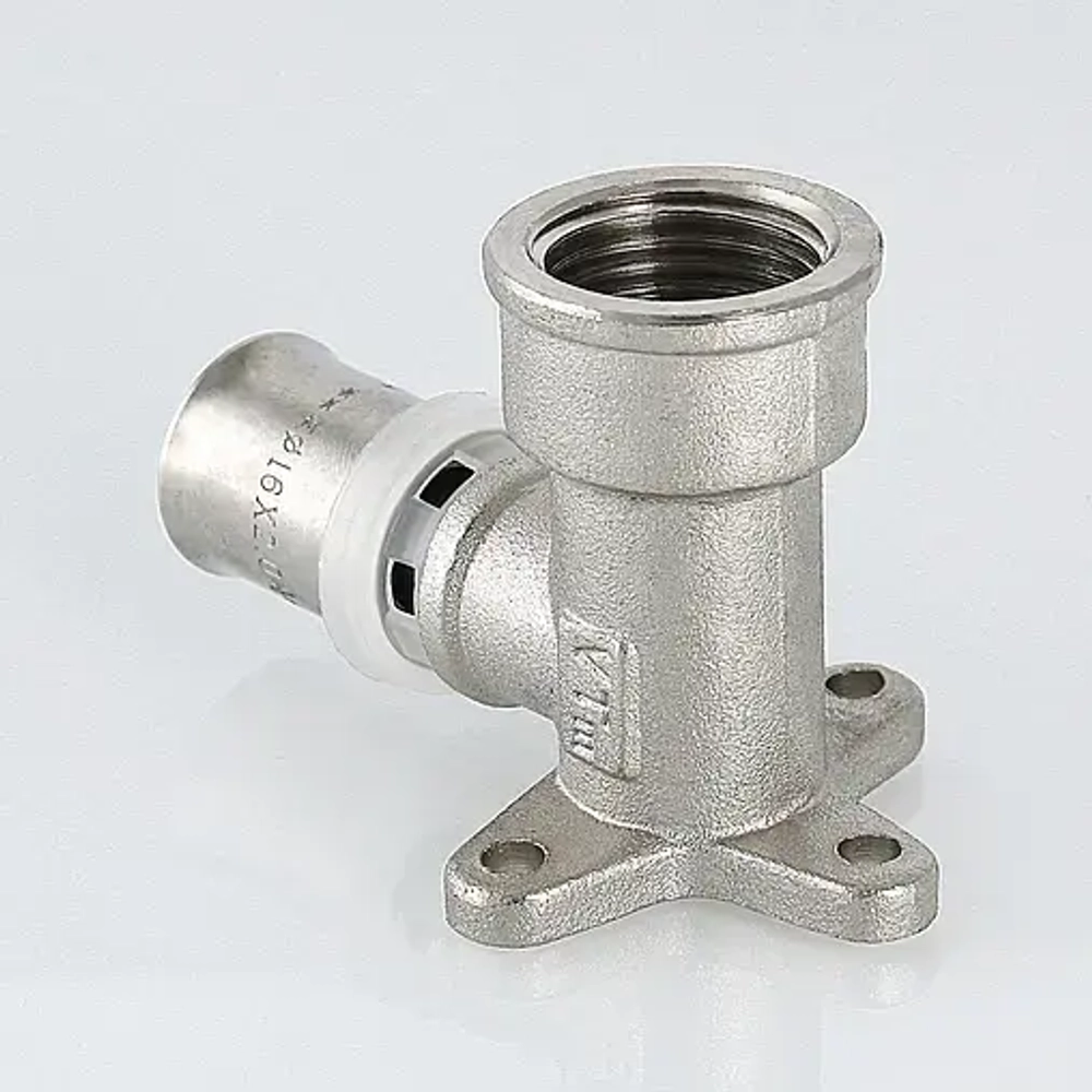 Водорозетка пресс удлиненная 16мм x ½"в Valtec VTm.254H.N.001604