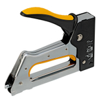 Степлер металлический, скобы в комплекте, 2К рукоятка, тип 53, 6-10 мм Denzel