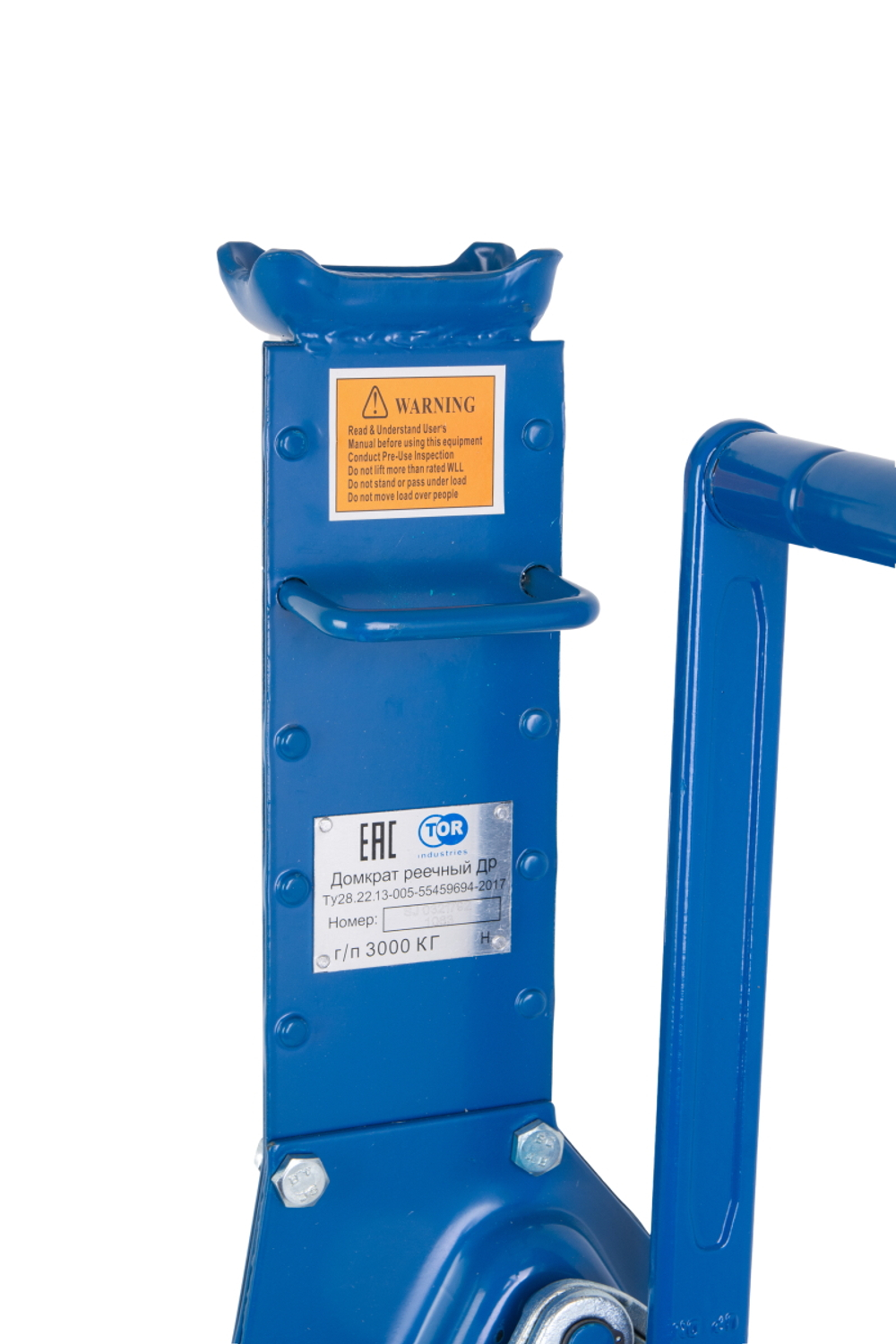 Домкрат реечный TOR ДР 3000 3 т PRO