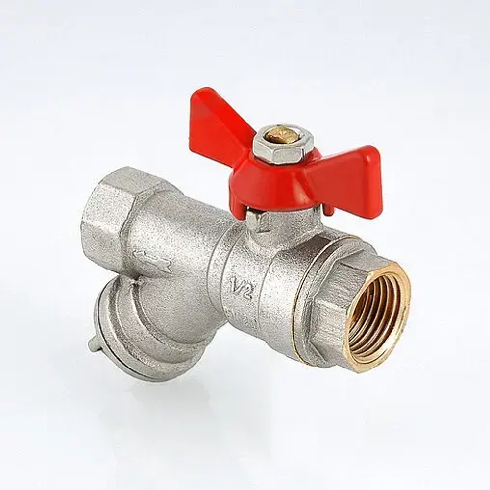 Кран шаровый с фильтром ½"в x ½"в Valtec Combi VT.293.N.04