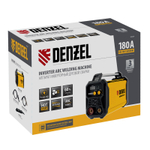 Аппарат инвертор. дуговой сварки DM-180 Standart, 180 А, ПВ 60% Denzel