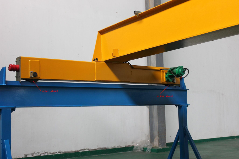 Комплект крановых колес W200, d=200 мм, 80 мм, (М5)