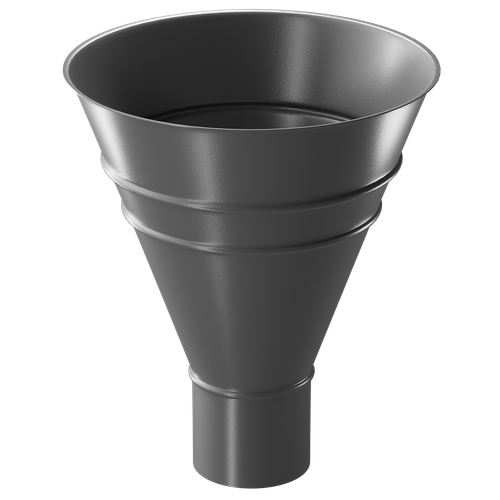 Воронка водосборная Stal Premium, графит