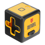 Лазерный уровень DQB, 30 м, зеленый луч, батарейки, сумка Denzel