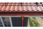 Металлочерепица классик 0,5 Satin Matt RAL 8004 терракота