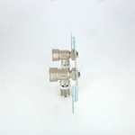 Монтажная планка с водорозетками пресс 16мм x ½"в Valtec VTm.224.N.001604