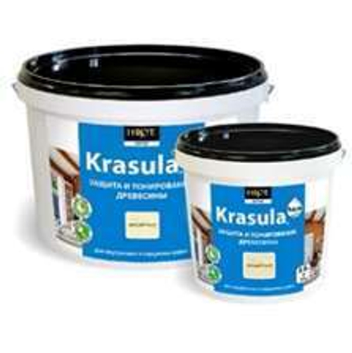 Защитно-декоративный состав «KRASULA aqua»