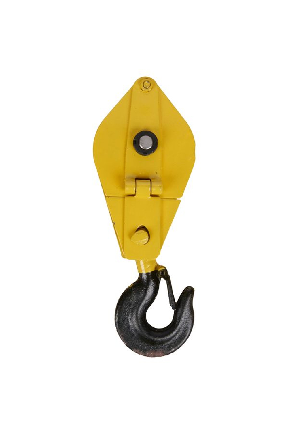 Блок монтажный однорольный с крюком TOR 1 т с откидной щекой (K)*