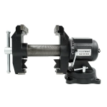 WDK-BV150D Профессиональные слесарные тиски 150 мм, регулировка в двух плоскостях 360 градусов