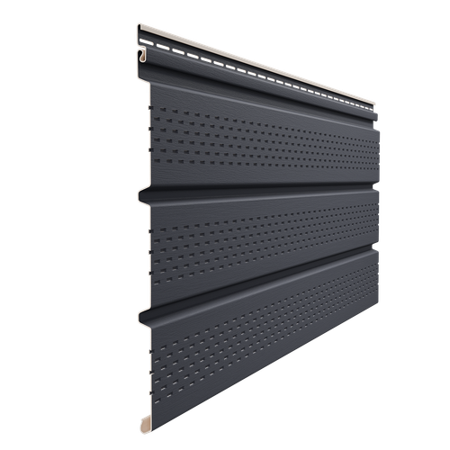 Софит Premium, T4 с полной перфорацией, графит