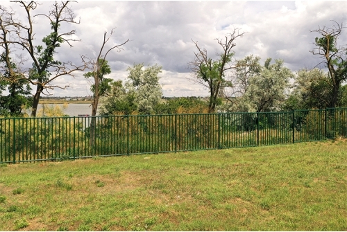 Панель Protect 2,0х2,43 RAL 6005 СО.061-10-0-02