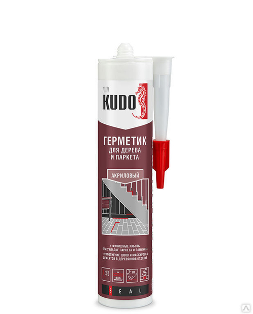 Герметик акриловый для дерева и паркета KUDO® Дуб KSK-313, 280 мл.