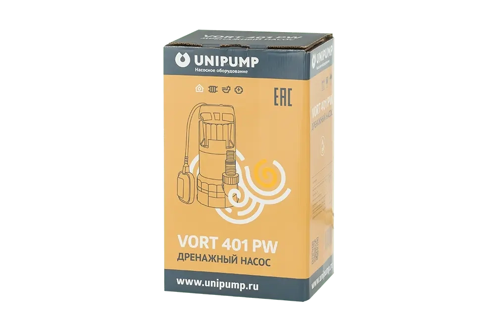 Дренажный насос UNIPUMP VORT 401 PW