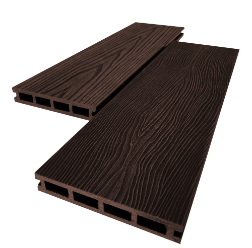 Террасная доска AIWOOD 140х22х4000мм брашированная двусторонняя (текстура 3D+3D)