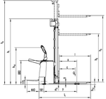 Штабелер Noblelift PS20N