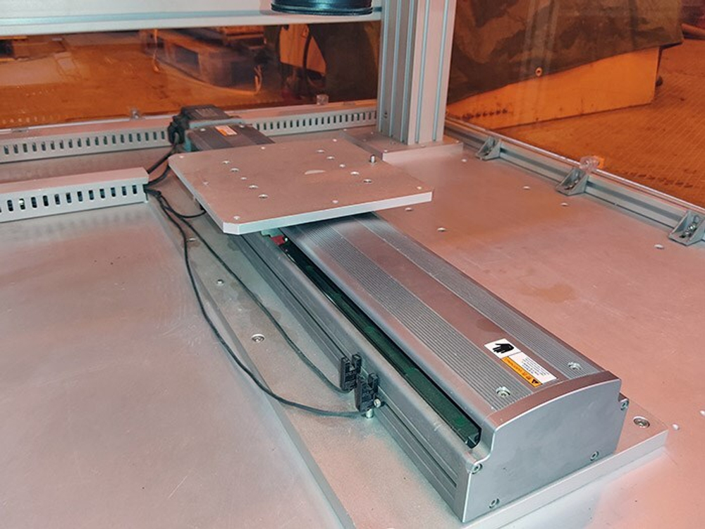 Установка лазерной маркировки и гравировки FABTEC (100W) Raycus линза 110*110 мм