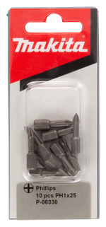 Насадка PH1, 25 мм, C-form, 10 шт Makita P-06030