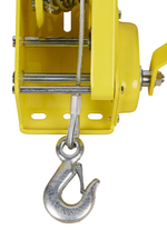 Лебедка ручная TOR ЛБ-3000 (BHW) г/п 1,35 т длина троса 10 м