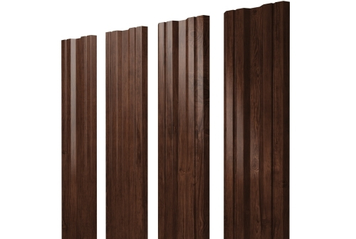 Штакетник Twin с прямым резом 0,45 Print Elite Cherry Wood Twin с прямым резомColor