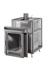 Печь для бани "Квадра" в сетке