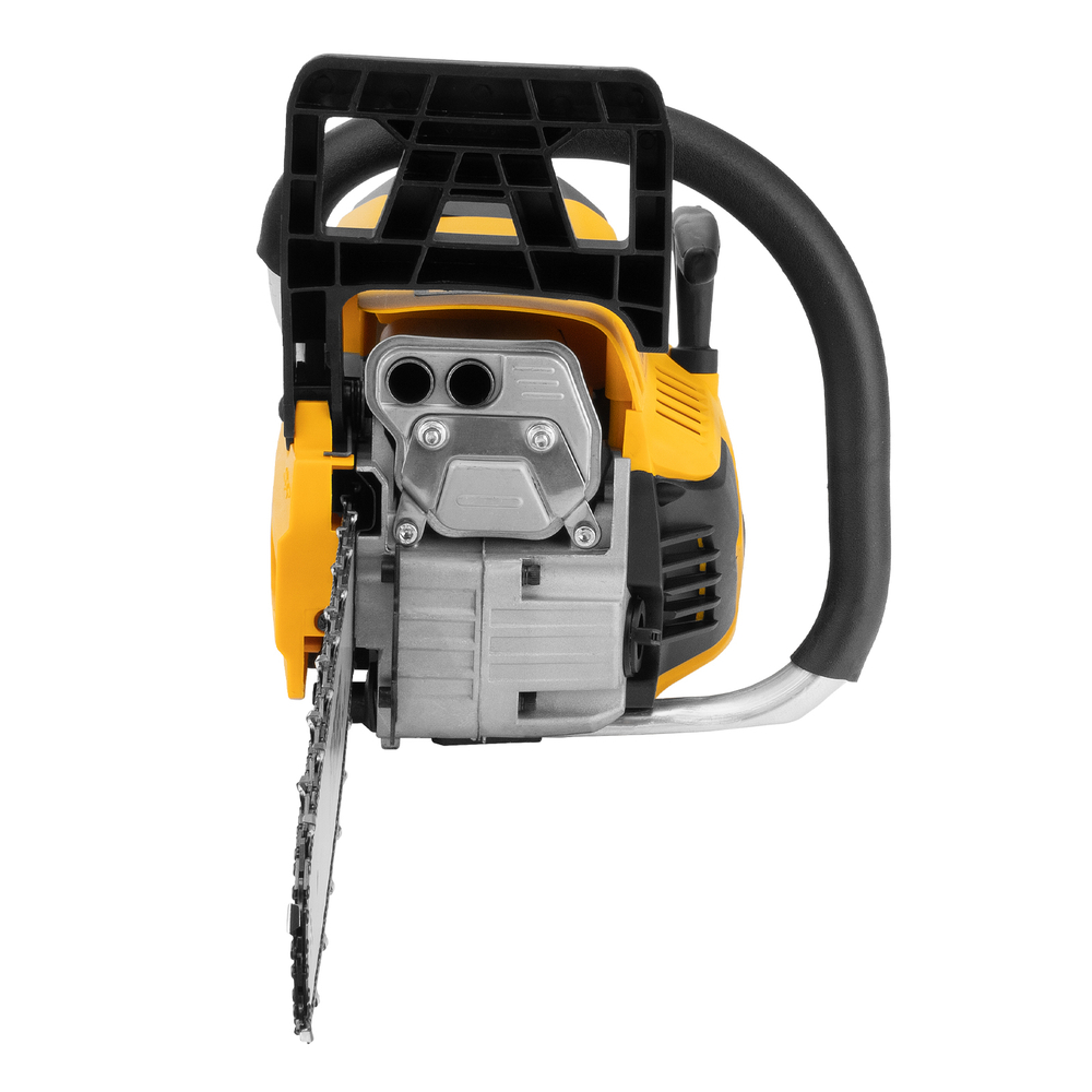 Пила цепная бензиновая DS-5218, шина 45 см, 52 см3, 3 л.с, шаг 0,325, паз 1,5 мм, 72 звена Denzel