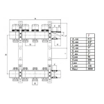 Группа коллекторная без расходомеров 7 отводов 1¼"в/в x ¾"ек Valtec VTc.594.EMNX.0707