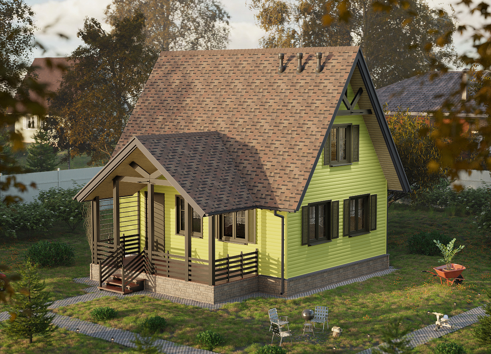 Софит Lux, T4 с центральной перфорацией, кедр
