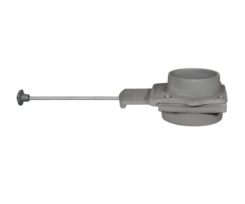 Шибер чугунный GFS (выдвижной) для d-130/500 (м/п)