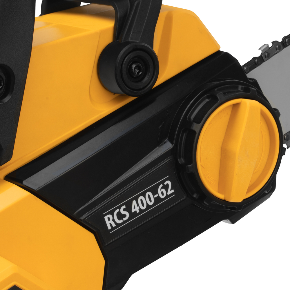 Пила цепная  аккумуляторная  бесщет., RCS 400-62, 400 мм, Li-ion, 62В Denzel