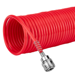 Шланг спиральный воздушный, 15 м, с быстросъемными соединениями Matrix