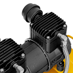 Компрессор безмасл. малошумный DLP-1500/50, 1,5 кВт,50 л, 2850 об/мин, 250 л/мин Denzel