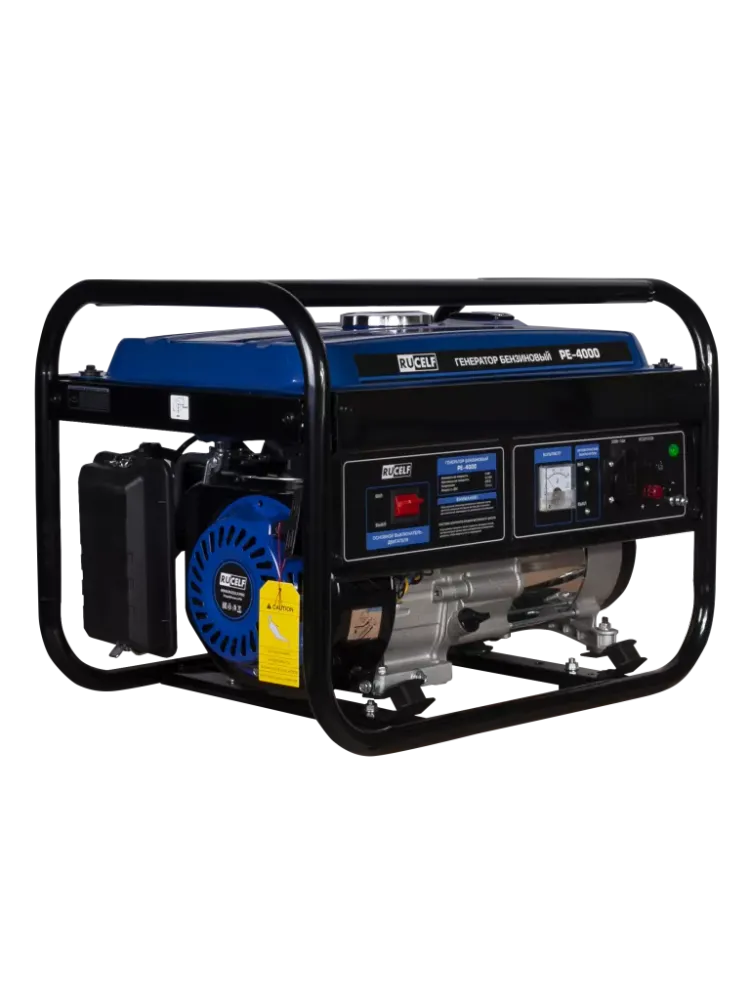 Электрогенератор бензиновый RUCELF PE-4000 (ручн.старт, 3,3 КВт)